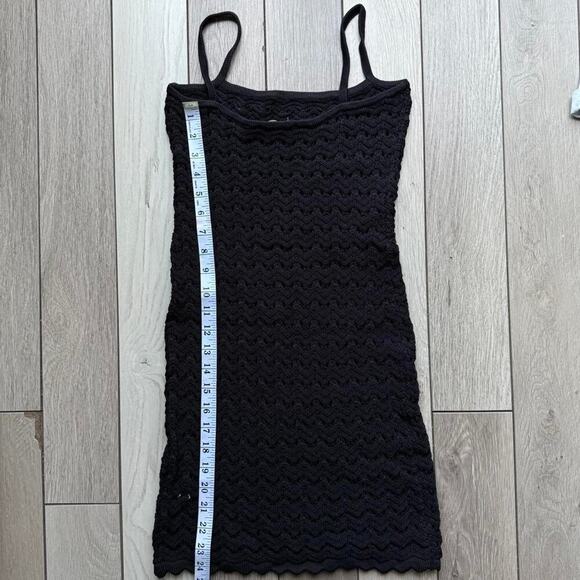 AQUA x Liat Baruch Sleeveless Crochet Mini Dress size small - Picture 5 of 6
